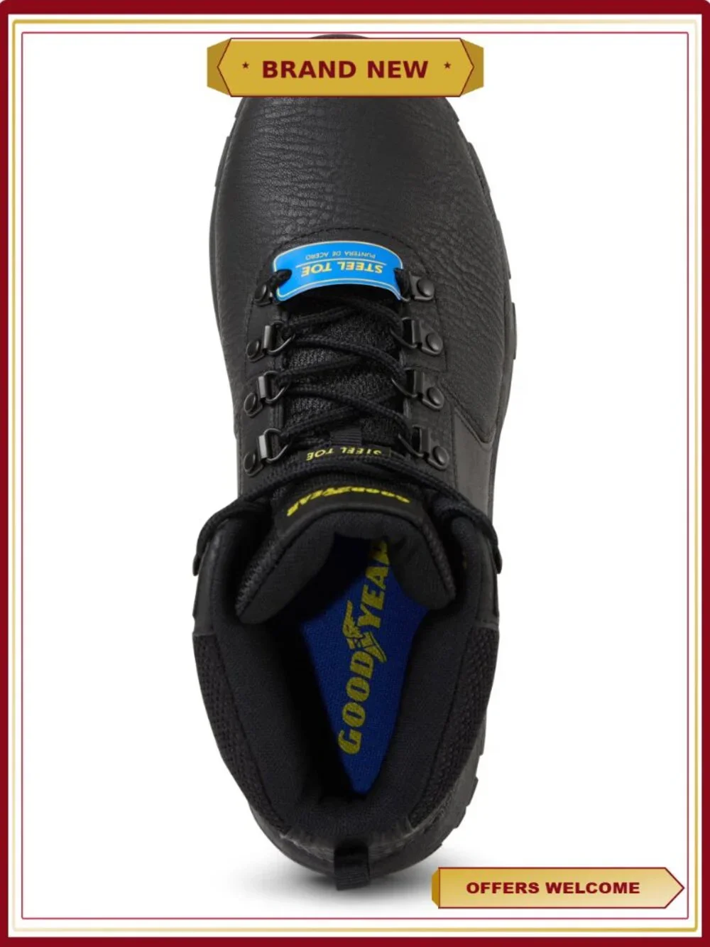 N/A steel toe